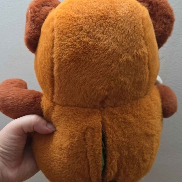 Brown Plush Bear Toy with Flower - Picture 2 of 2